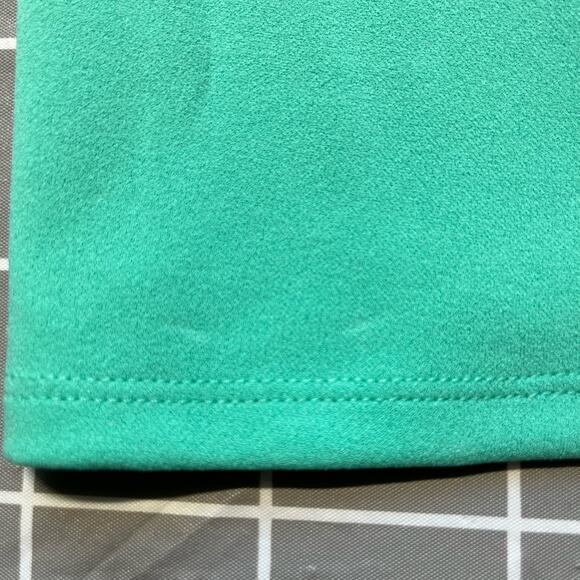 Tahari ASL Side Knot Stretch Crepe Seafoam Green Sheath Knee Length Dress 4 NWT - Picture 14 of 14